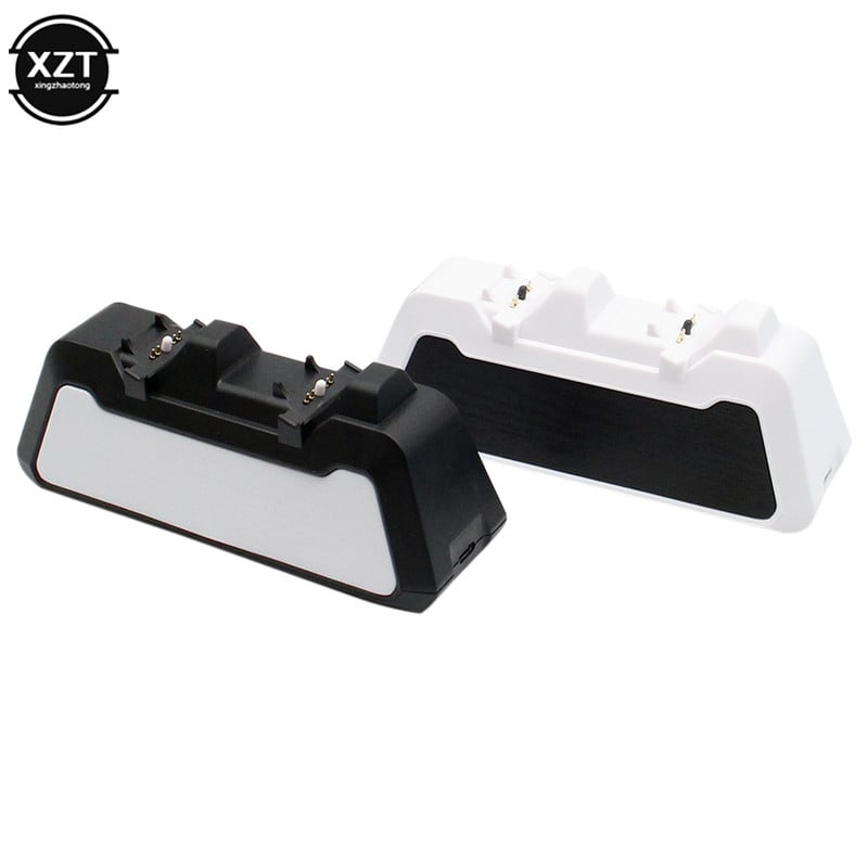 Dvostruki punjač, postolje za punjenje, priključna stanica, lagani prijenosni elementi za igranje igara za PS5 DualSense kontroler