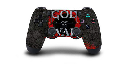 1 vnt God of War 4 PS4 lipduko lipdukas Vinilas, skirtas Sony PS4 PlayStation 4 Dualshock 4 valdiklio odos lipdukai