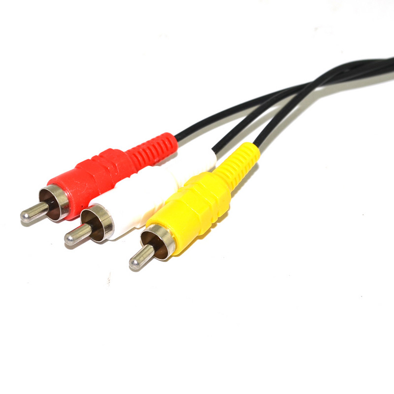 Pozlaćeni/niklovani utikač Hot Sale Izdržljivi 1.8M 6ft Audio Video AV kabel za Segu za Saturn A/V RCA priključni kabel