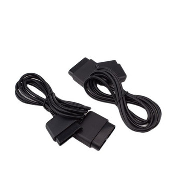 1.8M контролер Dance Pad Wheel Gun Extension Cable Gamepad Connection кабел за Sony Playstation PS1/PS2 Gamepad Adapter