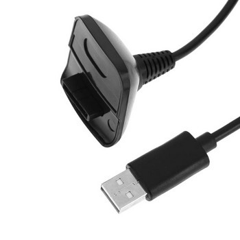 Нов USB кабел за зареждане на игрови контролер Безжичен контролер USB геймпад Джойстик Захранване Кабел за зарядно устройство за Xbox 360