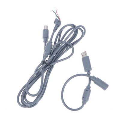 2 kom/set USB 4-pinski za kabelski kabel Kabel + odvojivi adapter za Xbox-360 žičani kontroler