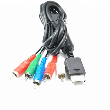 Καλώδιο καλωδίου βίντεο-ήχου 6FT HD Component RCA AV για Playstation 2 3 PS2 PS3 ΓΙΑ Κονσόλα XBOX