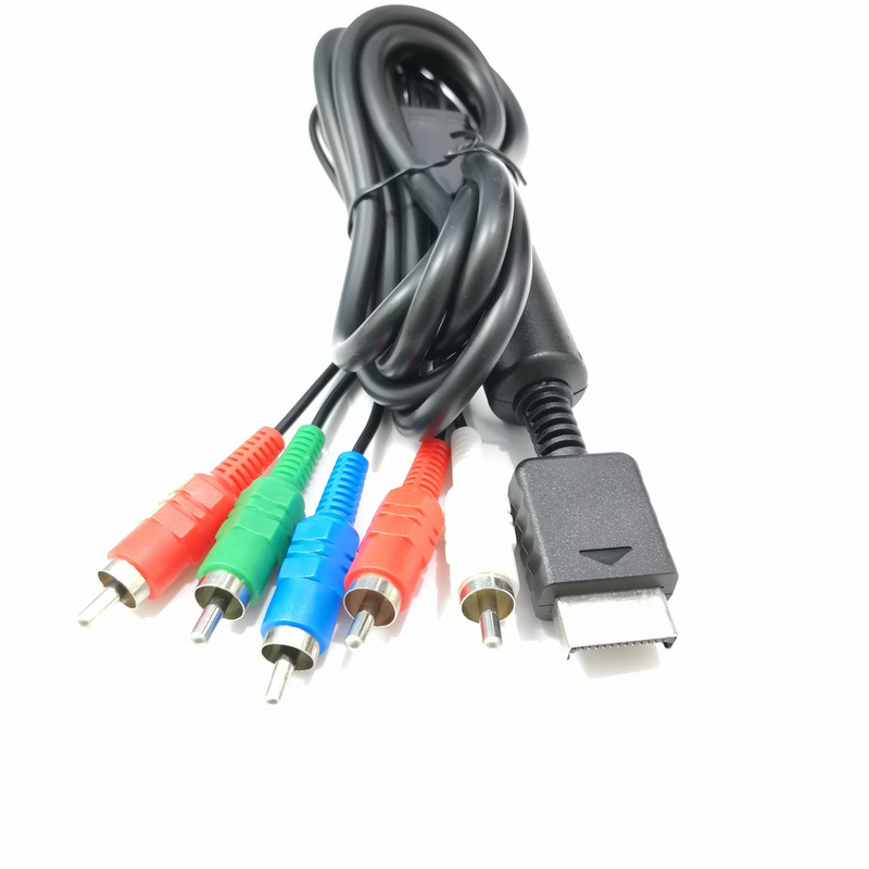 6FT HD komponent RCA AV video-heli kaabel Playstation 2 3 PS2 PS3 jaoks XBOX konsooli jaoks