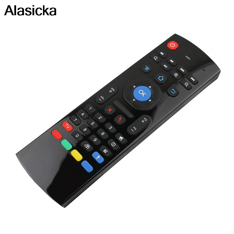 MX3 Air Mouse s mikrofonom Voice IR Learning 2.4G bežični daljinski upravljač s mini tipkovnicom za I8 C120
