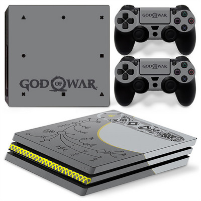 God of War PS4 PRO Skin naljepnica Decal Cover za ps4 pro konzolu i 2 kontrolera PS4 pro skin vinil