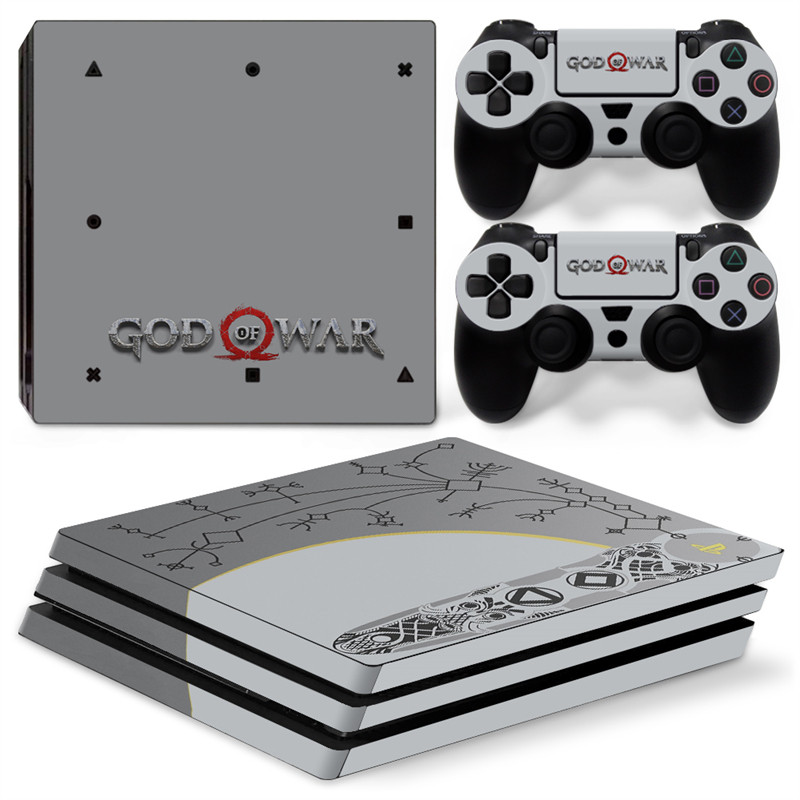 God of War PS4 PRO Skin naljepnica Decal Cover za ps4 pro konzolu i 2 kontrolera PS4 pro skin vinil