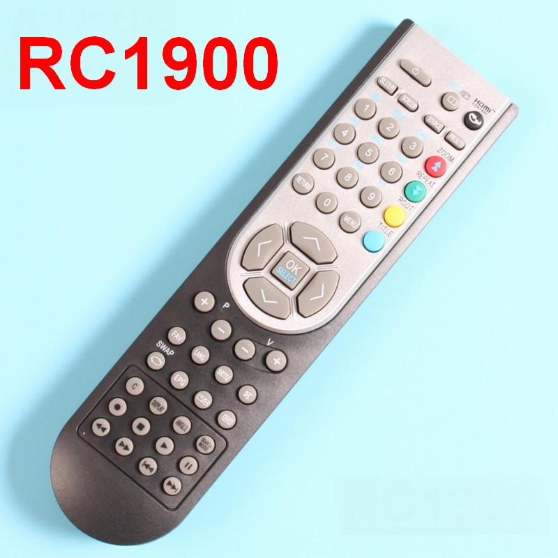 RC1900 Daljinski upravljač za OKI TV 16, 19, 22, 24, 26, 32 inča, 37,40,46", V19, L19, C19, V22, L22, V24, L24, V26, L26, C26, V32, L32, C32 V37