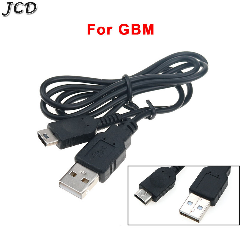 JCD Black USB Charging Advance Line Cord Charger Kabel kompatibilan za GameBoy GBA SP Za DS NDS Za GBM