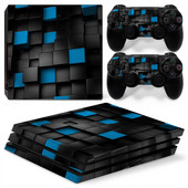 1473 PS4 PRO Skin matrica matrica PS4 pro konzolhoz és 2 kontrollerhez PS4 pro skin vinyl