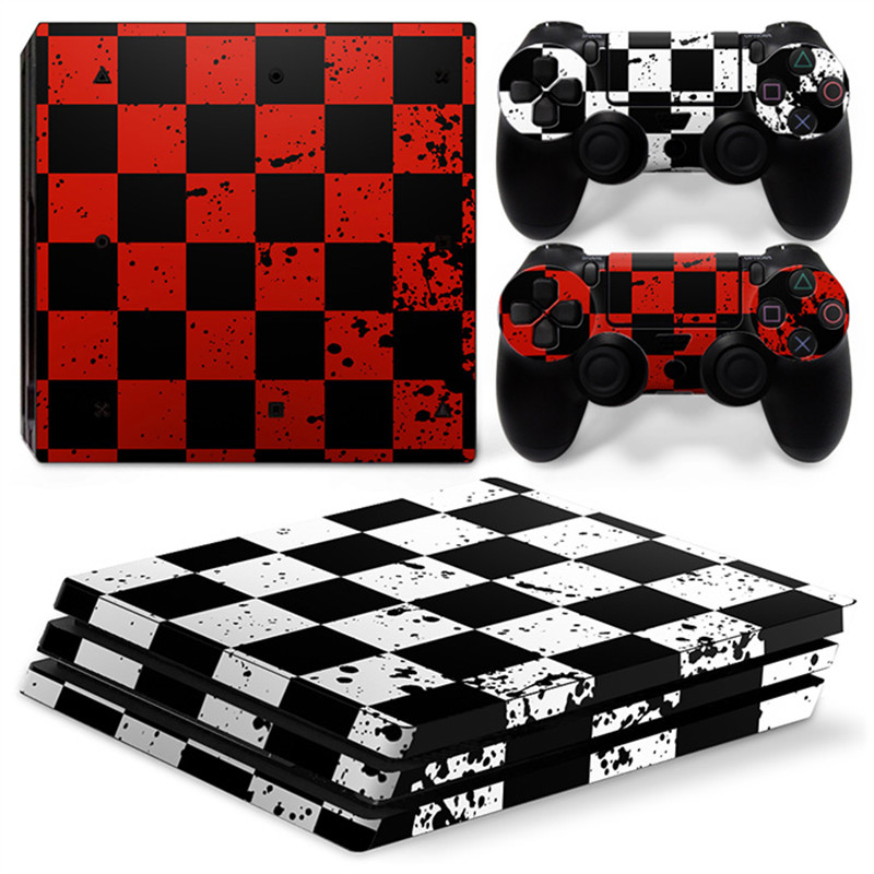 1473 PS4 PRO Skin matrica matrica PS4 pro konzolhoz és 2 kontrollerhez PS4 pro skin vinyl