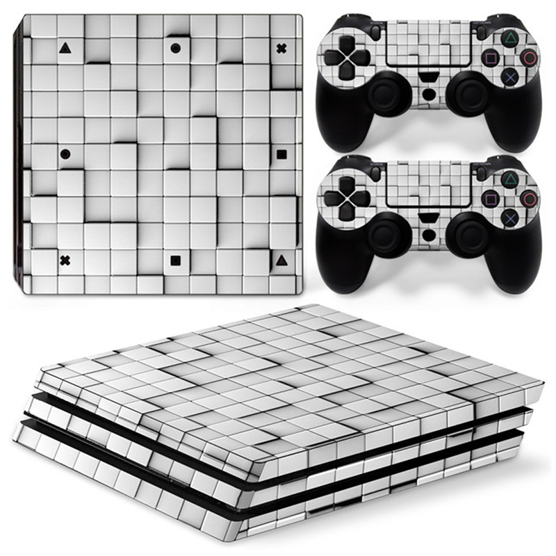 1473 PS4 PRO Skin matrica matrica PS4 pro konzolhoz és 2 kontrollerhez PS4 pro skin vinyl