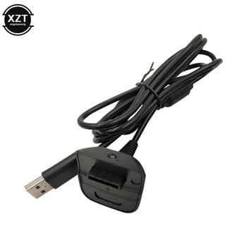 Καλώδιο φόρτισης USB για χειριστήριο παιχνιδιών Xbox 360 Gamepad Joystick Τροφοδοτικό Καλώδιο φορτιστή με μονό δακτύλιο Αξεσουάρ παιχνιδιού