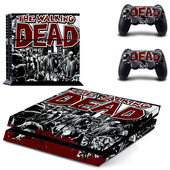 The Walking Dead PS4 Skin naljepnica za Sony PlayStation 4 konzolu i 2 kontrolera PS4 Skin naljepnica Vinyl