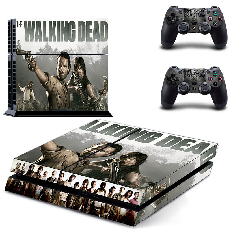 The Walking Dead PS4 Skin naljepnica za Sony PlayStation 4 konzolu i 2 kontrolera PS4 Skin naljepnica Vinyl