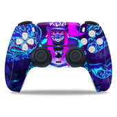 PS5/Playstation 5 kontrollerhez Skin Punk 2077 PVC Skin Vinyl Sticker Matrica Borító Porálló védőmatrica 1 db