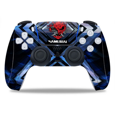PS5/Playstation 5 kontrollerhez Skin Punk 2077 PVC Skin Vinyl Sticker Matrica Borító Porálló védőmatrica 1 db
