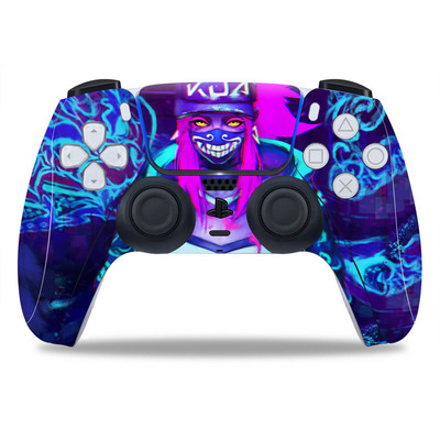 PS5/Playstation 5 kontrollerhez Skin Punk 2077 PVC Skin Vinyl Sticker Matrica Borító Porálló védőmatrica 1 db