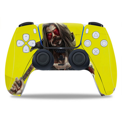 PS5/Playstation 5 kontrollerhez Skin Punk 2077 PVC Skin Vinyl Sticker Matrica Borító Porálló védőmatrica 1 db