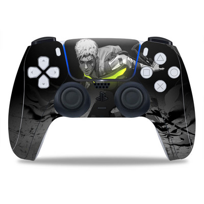 PS5/Playstation 5 kontrollerhez Skin Punk 2077 PVC Skin Vinyl Sticker Matrica Borító Porálló védőmatrica 1 db