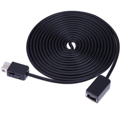 NUMAI 1PC cabluri de prelungire negre de înaltă calitate pentru cablul de gamepad cu mâner super joc SNES pentru controlerul Nintendo 16 biți