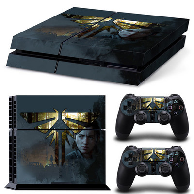GAMEGENIXX naljepnica za kožu Bloody Design uklonjivi poklopac PVC vinil za PS4 konzolu i 2 kontrolera