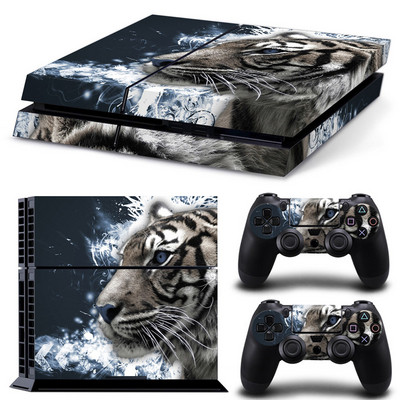 GAMEGENIXX naljepnica za kožu Bloody Design uklonjivi poklopac PVC vinil za PS4 konzolu i 2 kontrolera