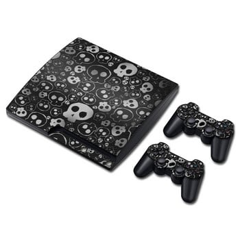 Factory Direct Sell Hot Sell Price Vinyl Skin Sticker Protector for PS3 Slim Original Decal Wrap