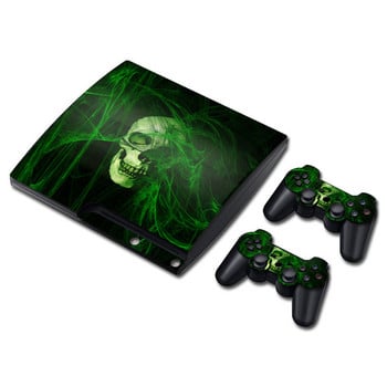 Factory Direct Sell Hot Sell Price Vinyl Skin Sticker Protector for PS3 Slim Original Decal Wrap