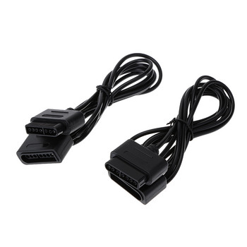 1/2 бр. Удължителни кабелни кабели за SNES Super Game Handle Gamepad кабел за Nintendo 16 битов контролер