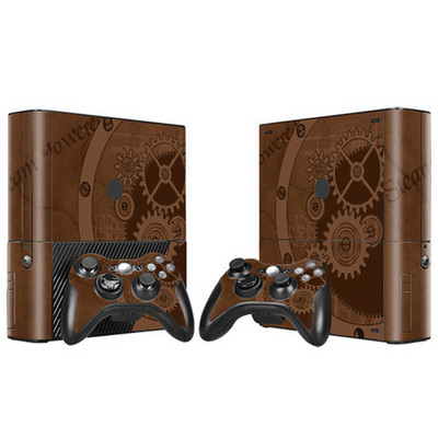 Új egyedi tervezésű Skin matrica matrica Xbox 360 E konzolhoz és kontrollerekhez Skins matricák Xbox 360 E vinylhez