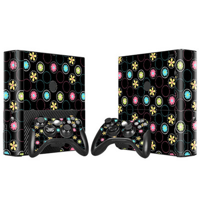 Új egyedi tervezésű Skin matrica matrica Xbox 360 E konzolhoz és kontrollerekhez Skins matricák Xbox 360 E vinylhez