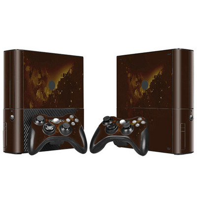 Új egyedi tervezésű Skin matrica matrica Xbox 360 E konzolhoz és kontrollerekhez Skins matricák Xbox 360 E vinylhez