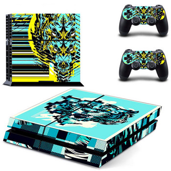 Eye of Providence PS4 Skin Sticker Decal за конзола DualShock PlayStation 4 и 2 контролера PS4 Fat Skin Sticker Vinyl