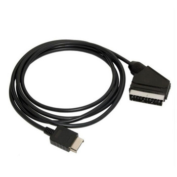 1.8m RGB Scart кабел за Sony Playstation PS1 PS2 PS3 TV AV проводник Смяна на кабел за свързване на кабел за игри за PAL/NTSC конзоли