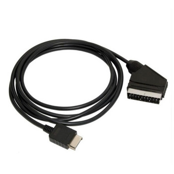 Καλώδιο Scart RGB 1,8m για Sony Playstation PS1 PS2 PS3 Τηλεόραση AV Αντικατάσταση καλωδίου σύνδεσης Καλώδιο παιχνιδιού για κονσόλες PAL/NTSC