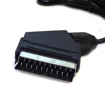 1.8m RGB Scart кабел за Sony Playstation PS1 PS2 PS3 TV AV проводник Смяна на кабел за свързване на кабел за игри за PAL/NTSC конзоли
