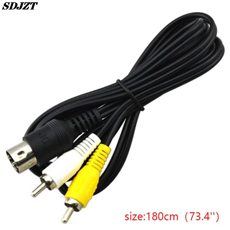 AV kabel Audio Video kabel RCA kabel za SEGA Mega Drive 1 za Genesis 1 1,8 metara