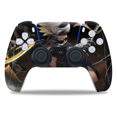 Za PS5/Playstation 5 The Walking Dead Controller PVC kožna vinilna naljepnica Decal Cover Zaštitna naljepnica otporna na prašinu 1 KOM