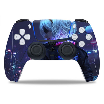 Za PS5/Playstation 5 The Walking Dead Controller PVC kožna vinilna naljepnica Decal Cover Zaštitna naljepnica otporna na prašinu 1 KOM