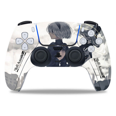 Za PS5/Playstation 5 The Walking Dead Controller PVC kožna vinilna naljepnica Decal Cover Zaštitna naljepnica otporna na prašinu 1 KOM