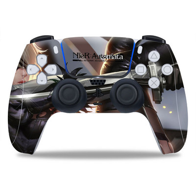 Za PS5/Playstation 5 The Walking Dead Controller PVC kožna vinilna naljepnica Decal Cover Zaštitna naljepnica otporna na prašinu 1 KOM