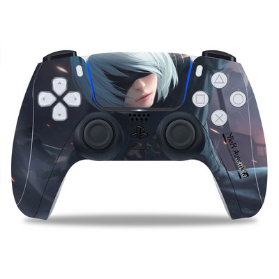 Za PS5/Playstation 5 The Walking Dead Controller PVC kožna vinilna naljepnica Decal Cover Zaštitna naljepnica otporna na prašinu 1 KOM