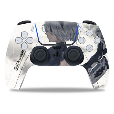 Za PS5/Playstation 5 The Walking Dead Controller PVC kožna vinilna naljepnica Decal Cover Zaštitna naljepnica otporna na prašinu 1 KOM