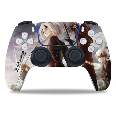 Za PS5/Playstation 5 The Walking Dead Controller PVC kožna vinilna naljepnica Decal Cover Zaštitna naljepnica otporna na prašinu 1 KOM