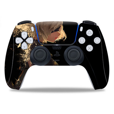 Za PS5/Playstation 5 The Walking Dead Controller PVC kožna vinilna naljepnica Decal Cover Zaštitna naljepnica otporna na prašinu 1 KOM