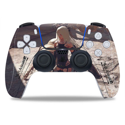 Za PS5/Playstation 5 The Walking Dead Controller PVC kožna vinilna naljepnica Decal Cover Zaštitna naljepnica otporna na prašinu 1 KOM