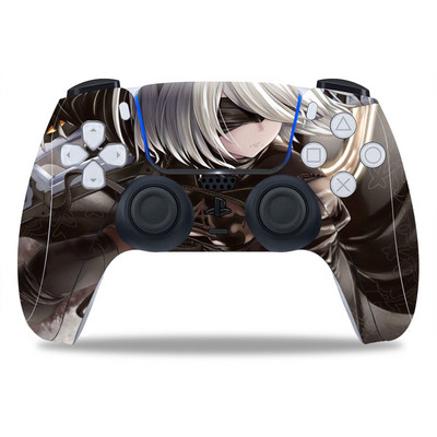 Za PS5/Playstation 5 The Walking Dead Controller PVC kožna vinilna naljepnica Decal Cover Zaštitna naljepnica otporna na prašinu 1 KOM