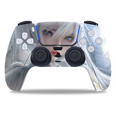 Za PS5/Playstation 5 The Walking Dead Controller PVC kožna vinilna naljepnica Decal Cover Zaštitna naljepnica otporna na prašinu 1 KOM