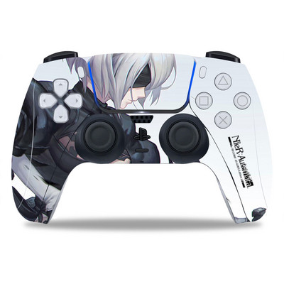 Za PS5/Playstation 5 The Walking Dead Controller PVC kožna vinilna naljepnica Decal Cover Zaštitna naljepnica otporna na prašinu 1 KOM